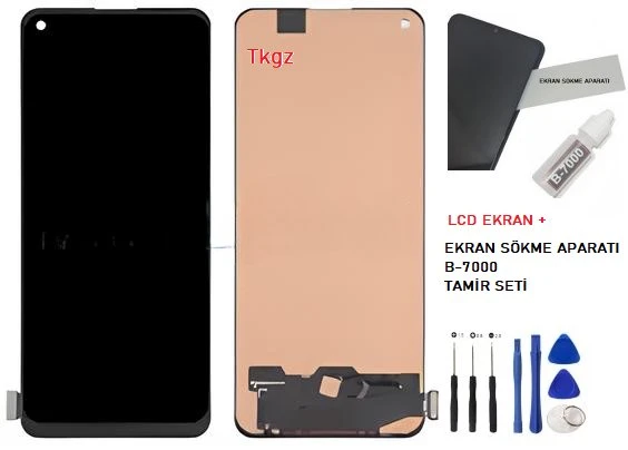 Oppo Reno 5 LİTE Lcd Ekran Dokunmatik Orijinal Kalite + B-7000 + TAMİR SETİ ürün görseli 1