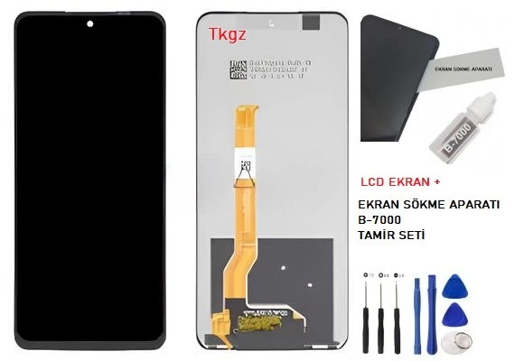 Oppo Realme C55 Lcd Ekran Dokunmatik Orijinal Kalite + B-7000 + TAMİR SETİ ürün görseli 1