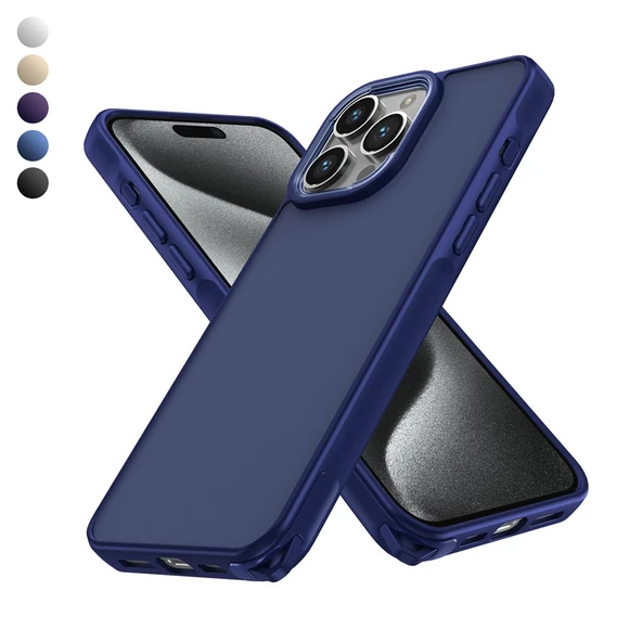 iPhone 15 Pro Kılıf Elegant Seri Silikon Kapak ürün görseli 1
