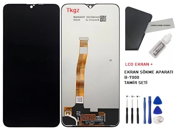 Oppo Realme 3 PRO Lcd Ekran Dokunmatik Orijinal Kalite + B-7000 + TAMİR SETİ ürün görseli 1