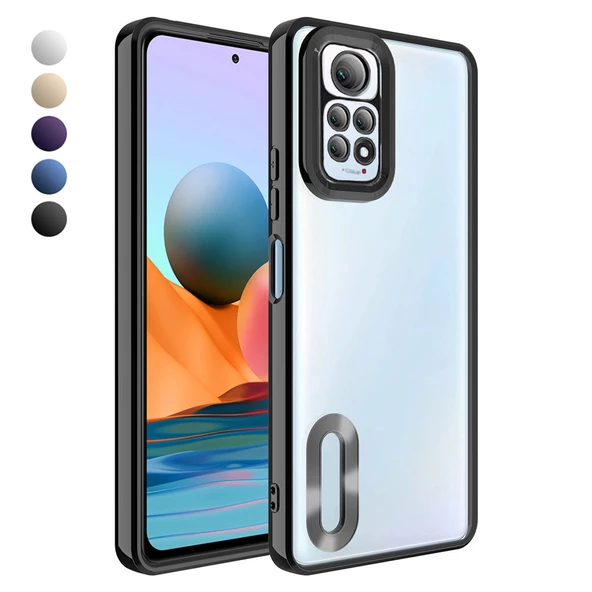 Xiaomi Redmi Note 12 Pro 4G Kılıf Hole Lazer Silikon Kapak ürün görseli 1