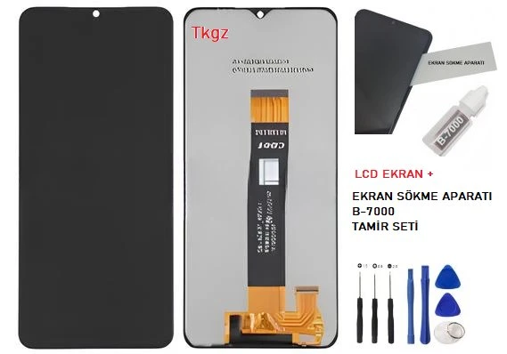 Samsung Galaxy A04S - SM-A047 Lcd Ekran Dokunmatik Orijinal Kalite + B-7000 + TAMİR SETİ ürün görseli 1