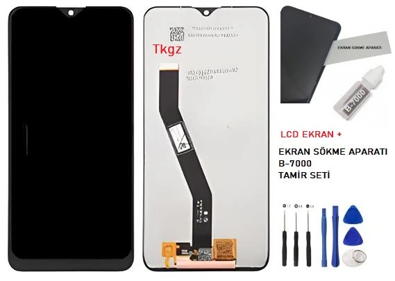 Xiaomi Redmi 8 Lcd Ekran Dokunmatik Orijinal Kalite + B-7000 + TAMİR SETİ ürün görseli 1