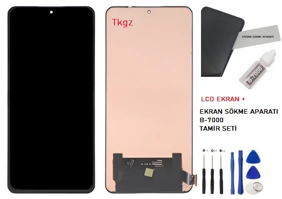 Xiaomi Mİ 10T PRO Lcd Ekran Dokunmatik Orijinal Kalite + B-7000 + TAMİR SETİ ürün görseli 1