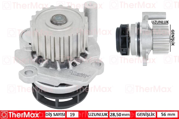 DEVİRDAİM GOLF IV-BORA-OCTAVIA-LEON-CORDOBA-A3 98-04 1.9 TDI AGR-ALH ürün görseli 1