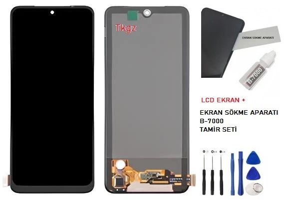 Xiaomi Redmi NOTE 10 -4G- Lcd Ekran Dokunmatik Orijinal Kalite OLED + B-7000 + TAMİR SETİ ürün görseli 1