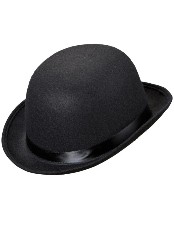 Charlie Chaplin Şapka Melon Şapka - Resim 3