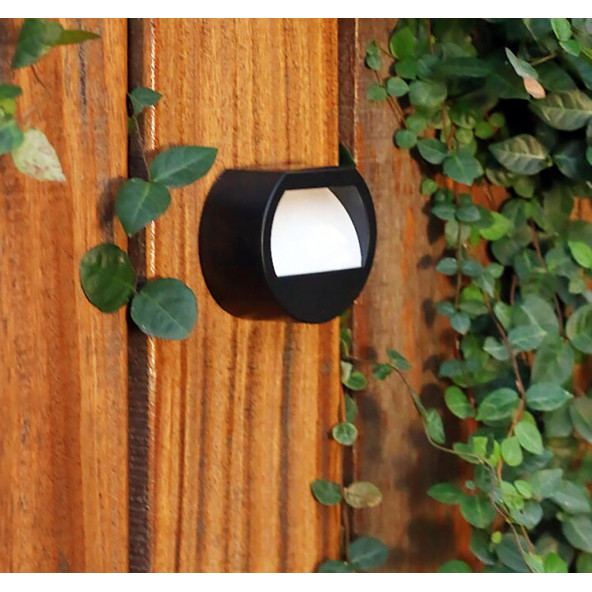 5W QUA 3200K Led Solar Aplik - Resim 5