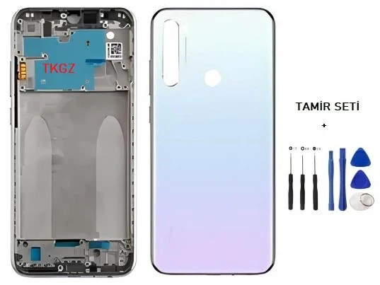 Xiaomi Redmi NOTE 8 FULL Kasa Arka Kapak Takım BEYAZ - TAMİR SETİ ürün görseli 1
