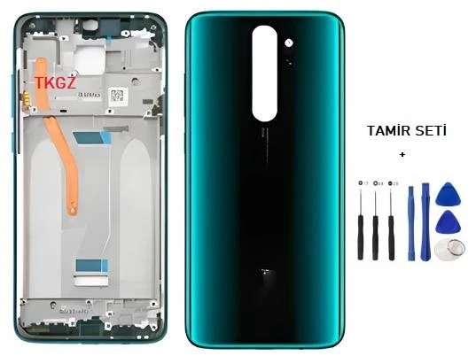 Xiaomi Redmi NOTE 8 PRO FULL Kasa Arka Kapak Takım YEŞİL - TAMİR SETİ ürün görseli 1
