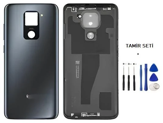 Xiaomi Redmi NOTE 9 FULL Kasa Arka Kapak Takım SİYAH - TAMİR SETİ ürün görseli 1