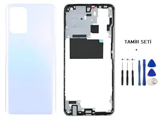 Xiaomi Redmi NOTE 10S FULL KASA Arka Kapak Takım BEYAZ - TAMİR SETİ ürün görseli 1