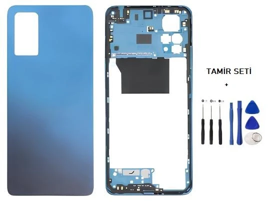 Xiaomi Redmi NOTE 11 PRO  -5G-  FULL KASA Arka Kapak Takım MAVİ - TAMİR SETİ ürün görseli 1