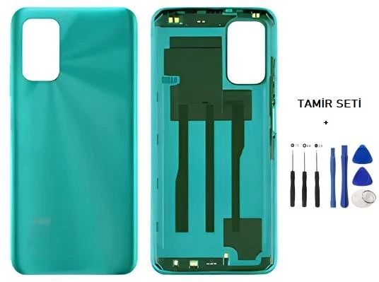 Xiaomi Redmi 9T FULL Kasa Arka Kapak Yan Tuş Takımı YEŞİL - TAMİR SETİ ürün görseli 1
