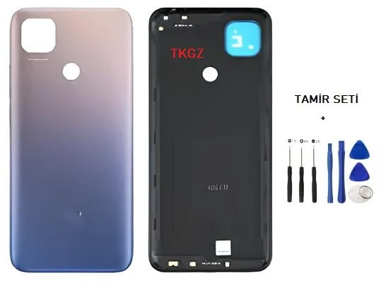 Xiaomi Redmi 9C FULL Kasa Arka Kapak Yan Tuş Takımı MOR - TAMİR SETİ ürün görseli 1