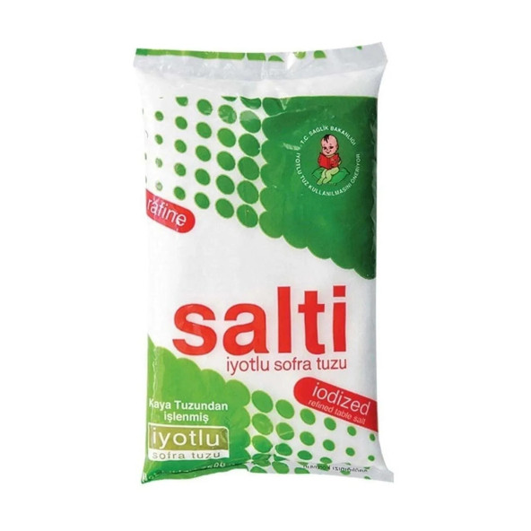 Salti Iyotlu Sofra Tuzu 3000 gr (3 KG) ürün görseli 1
