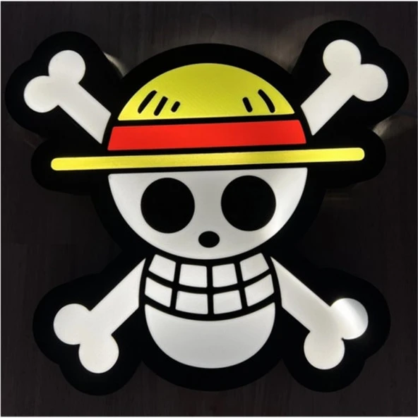 One Piece Led Masa Lambası - Resim 2