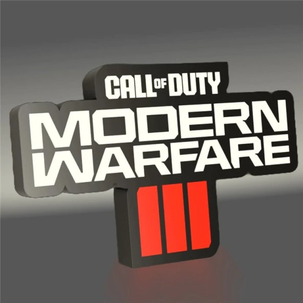 Call Of Duty Modern Warfare 3 Led Lightbox ürün görseli 1