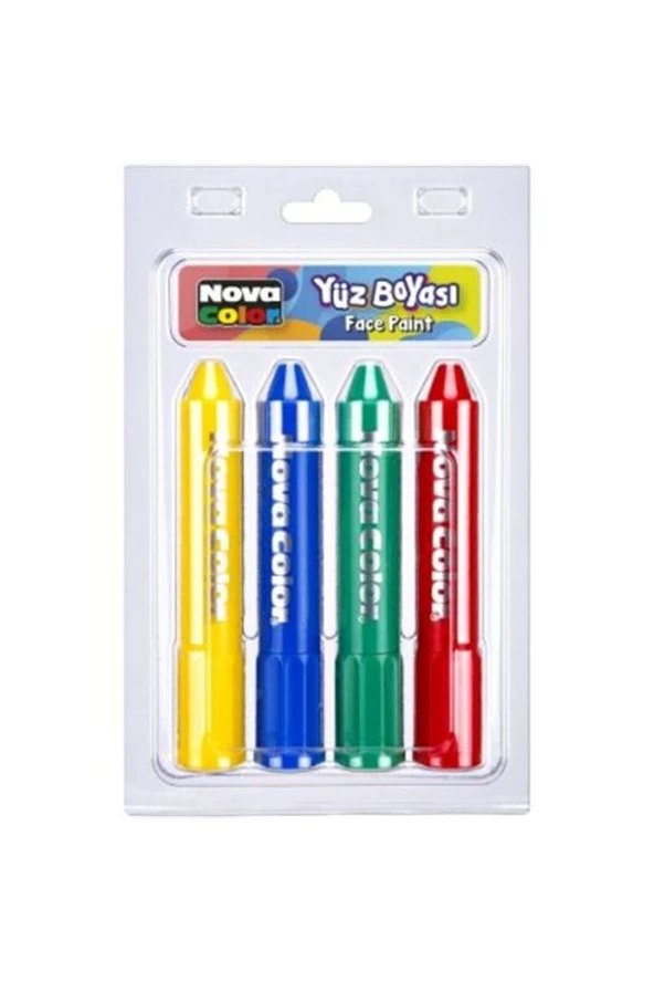 Nova Color Yüz Boyası 4'lü ürün görseli 1