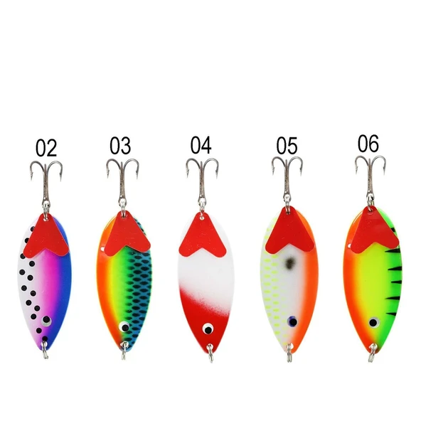 Captain 6165 Turna Kaşığı 6.5cm 21gr Little Pike Kaşık Yem ürün görseli 1