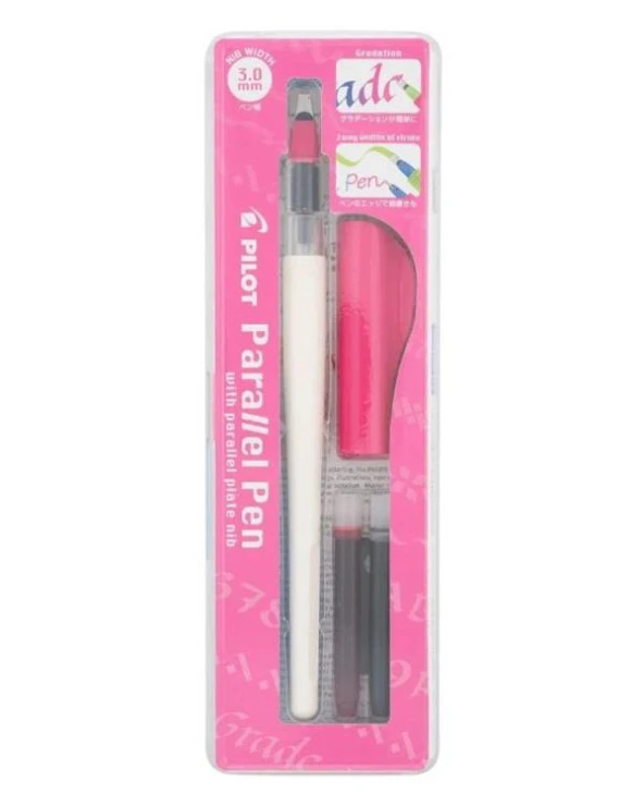 Pilot Paralel Pen Kaligrafi Kalemi Pembe 3.0mm ürün görseli 1