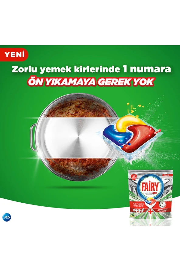 Fairy Platinum Plus Bulaşık Makinesi Tableti 60'lı - Resim 4