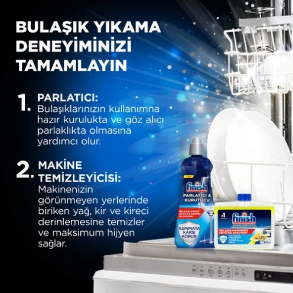 Finish Quantum Max Bulaşık Makinesi Tableti 48'li - Resim 8