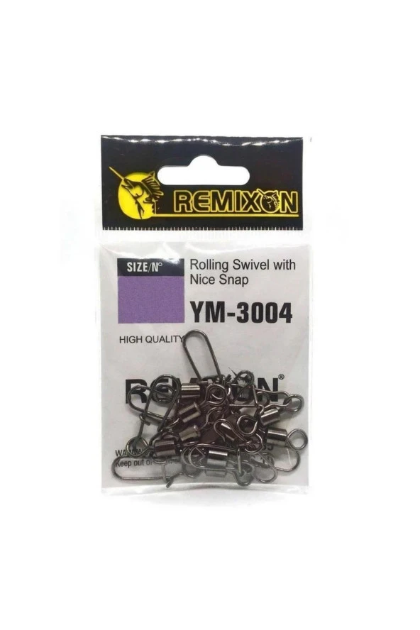 Remixon YM-3004 Serisi Klipsli Fırdöndü No:3 ürün görseli 1