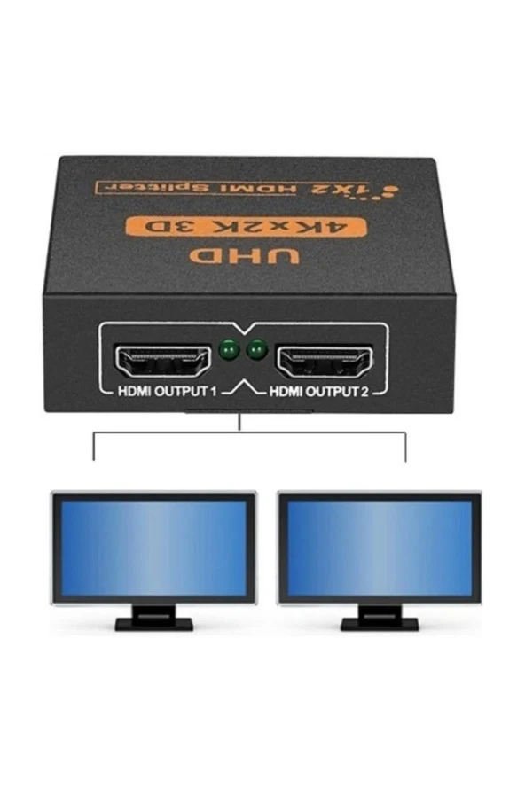 2 Port Uhd 4k Hdmi Switch Ekran Monitör Splitter Çoklayıcı Çoğaltıcı 1 GİRİŞ 2 ÇIKIŞ EKRAN ÇOĞALTICI ürün görseli 1