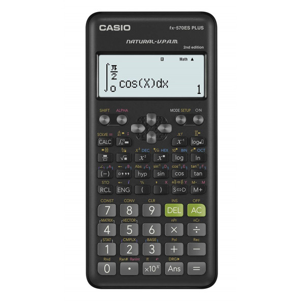 Casio Fx-570Es Plus 2. Versiyon Bilimsel Hesap Makinesi ürün görseli 1