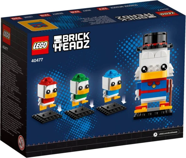 Lego BrickHeadz 40477 Disney Varyemez Amca - Resim 2