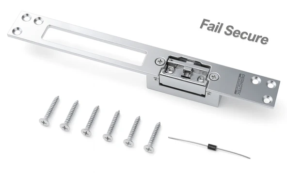 Perkotek MN 232 Elektrikli Kapı Kilit Karşılığı Basaj Kilit Fail Secure Elektrik kesildiğinde kilitli kalır ürün görseli 1