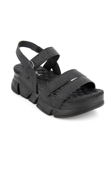 Muya Olimba 34201-001 Anatomik Taban Kadın Sandalet Siyah 36-40 ürün görseli 1