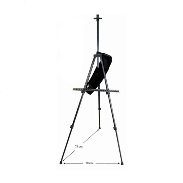 Metal Ayaklı Şövale Kır Sehpası (potable field easel) ürün görseli 1