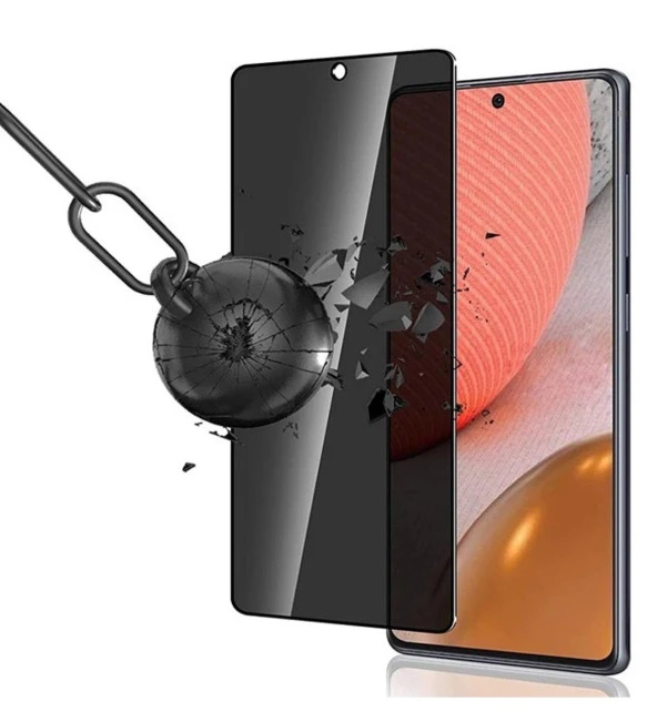 Tecno Camon 20 Pro ile Uyumlu HAYALET(Privacy) Esnek 9H Nano Kırılmayan Ekran Koruyucu ürün görseli 1