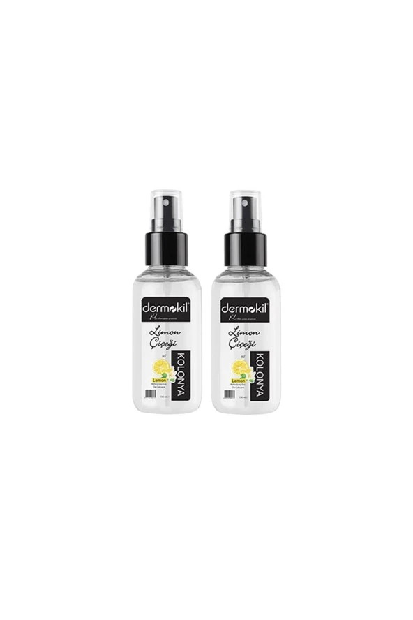 Dermokil Limon Çiçeği Sprey Kolonya 100 ml x 2 Adet ürün görseli 1