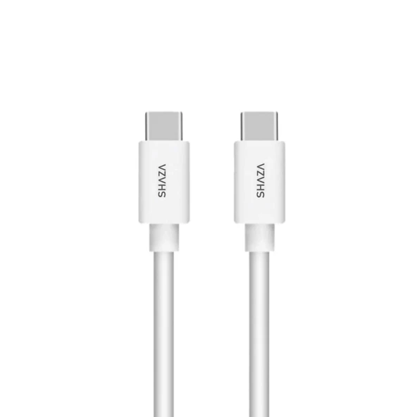 Shaza SG2001T Type-C to Type-C 60W 1m Şarj Kablosu ürün görseli 1