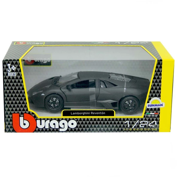 Bburago 1:24 Lamborghini Reventon Model Araba - Resim 7