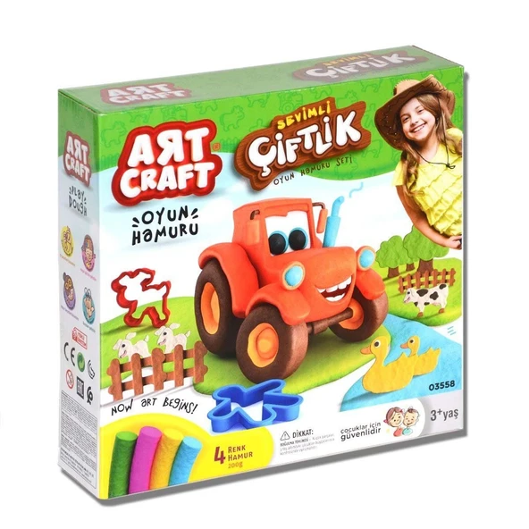 Dede Çiftlik Oyun Hamuru Seti 03558 ürün görseli 1
