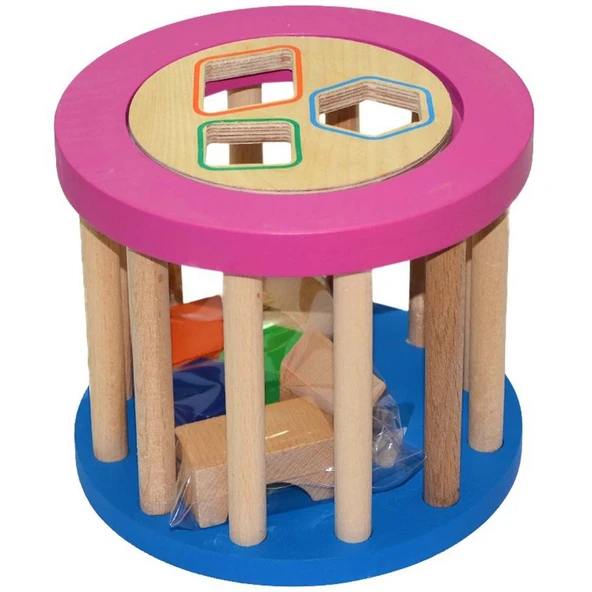 Playwood Eğitici Ahşap Silindir Bultak ürün görseli 1