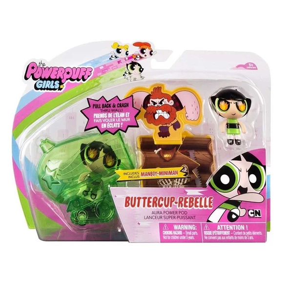 Powerpuff Girls Aura Araç Seti SPM-22316 - 1 Adet Stokta Olan Gönderilir ürün görseli 1