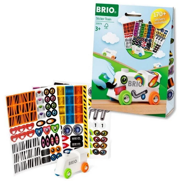 Brio Sticker Yapıştırmalı Tren 33979 ürün görseli 1