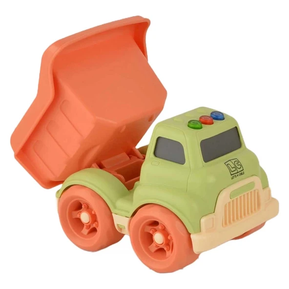 Sesli ve Işıklı Minik Kamyon 31016 - Resim 6