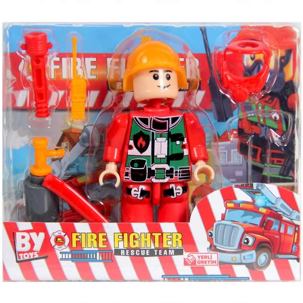 PTTAVM: Fire Fighter İtfaiye Figürü Lego Seti