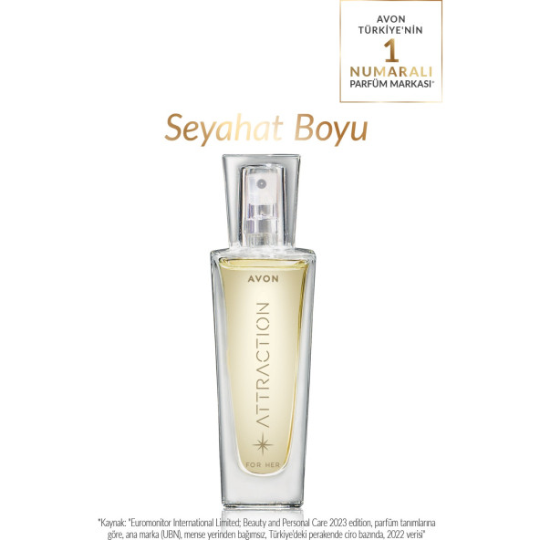 Avon Attraction Kadın Parfüm Edp 30 Ml. - Resim 2
