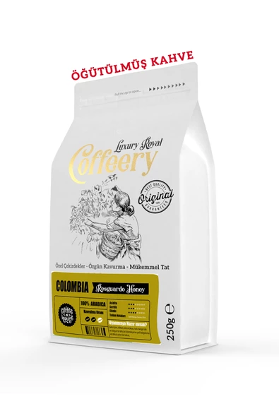 Colombia Resguardo Honey Yöresel Kahve 250 gr (Öğütülmüş) ürün görseli 1