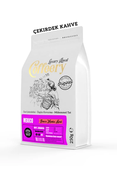 Mexico SHG Finca Monte Azul Yöresel Kahve 500 gr (Çekirdek) ürün görseli 1