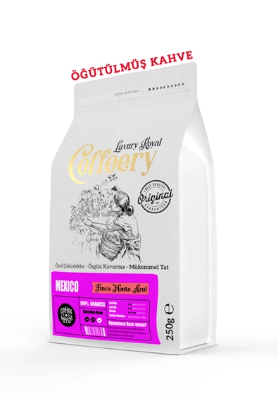Mexico SHG Finca Monte Azul Yöresel Kahve 500 gr (Oğütülmüş) ürün görseli 1