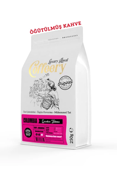 Colombia Excelso Tolima Yöresel Kahve 750 gr (Öğütülmüş) ürün görseli 1