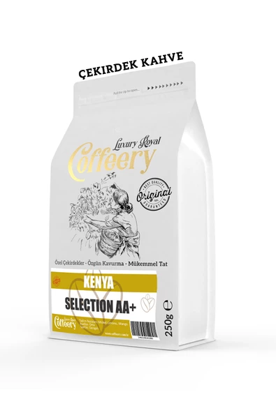 Kenia AA+ Mount Selection Yöresel Kahve 750 gr (Çekirdek) ürün görseli 1